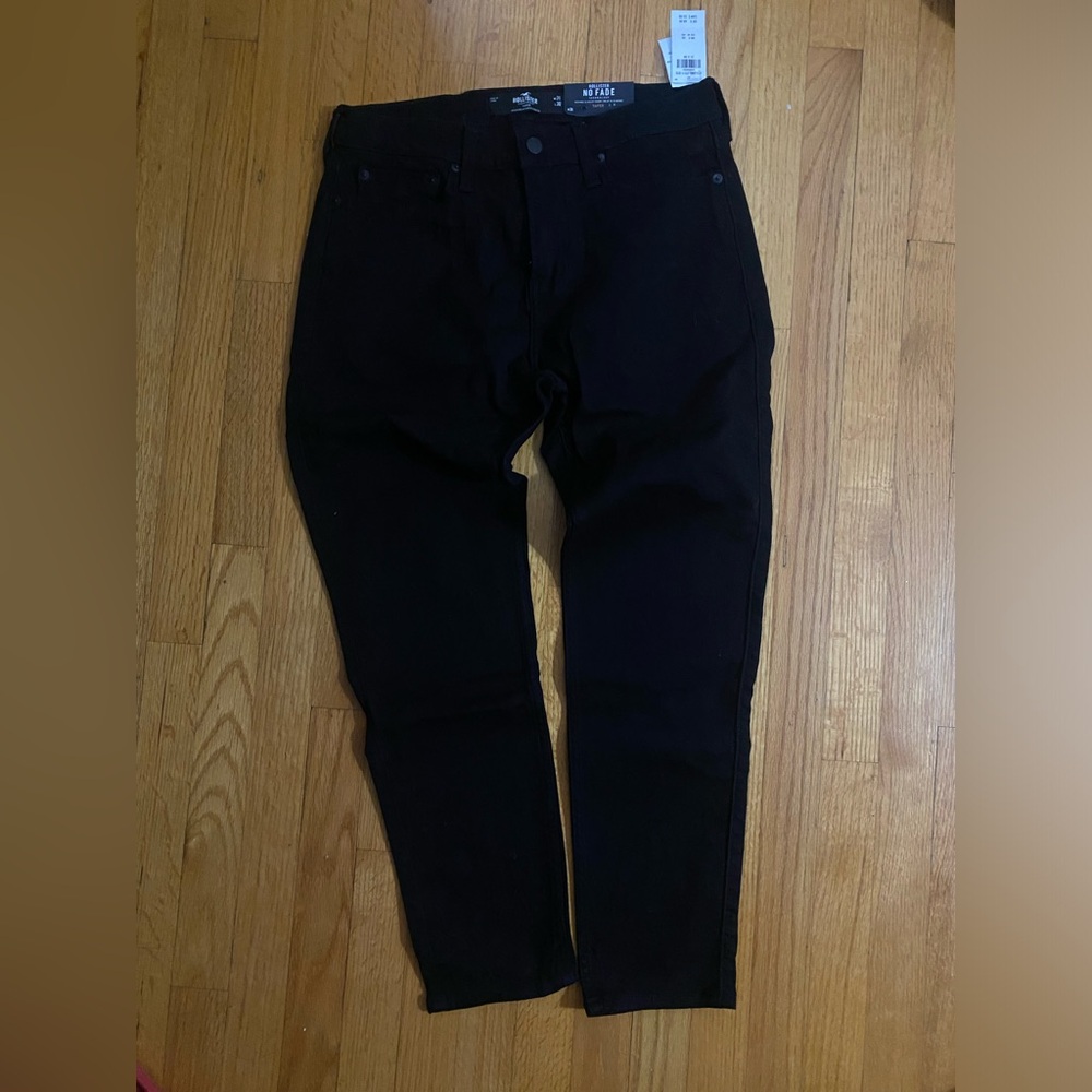 Hollister No Fade Black Jeans
